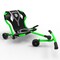 EzyRoller: Pro X - Green - Ride-On Scooter, Cambering Motion, Pedal Free Cart, Hand Brakes, Extendable Frame, 220lb Capacity, Kids & Adults Ages 9+